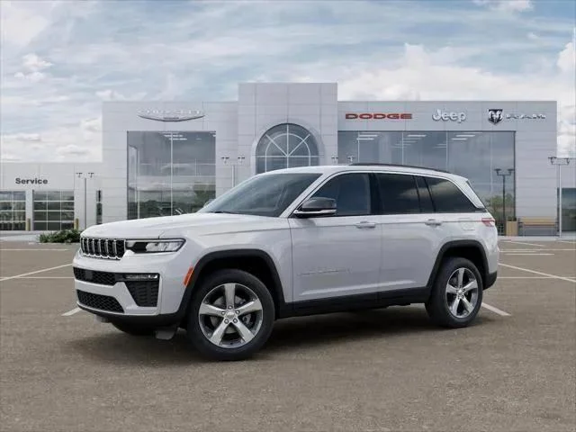 New 2026 Bright White Clear-Coat Exterior Paint Jeep Limited image 80