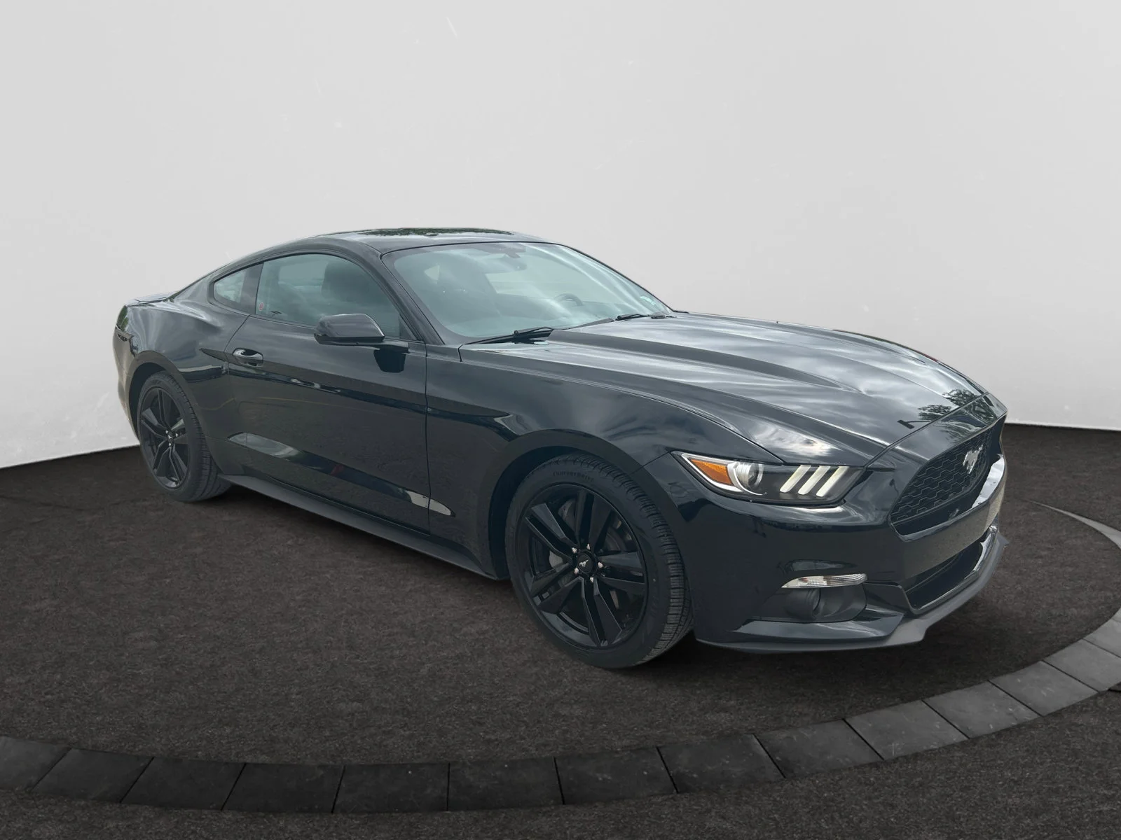 Used 2017 Black Ford 2dr Fastback EcoBoost image 7