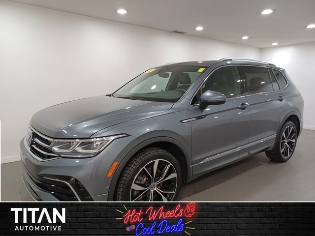 2022 Volkswagen Tiguan Highline R-Line 4Motion*Remote Start | Nav | 360 Cam | Htd & Cooled Leather | Pano Roof | Htd Wheel