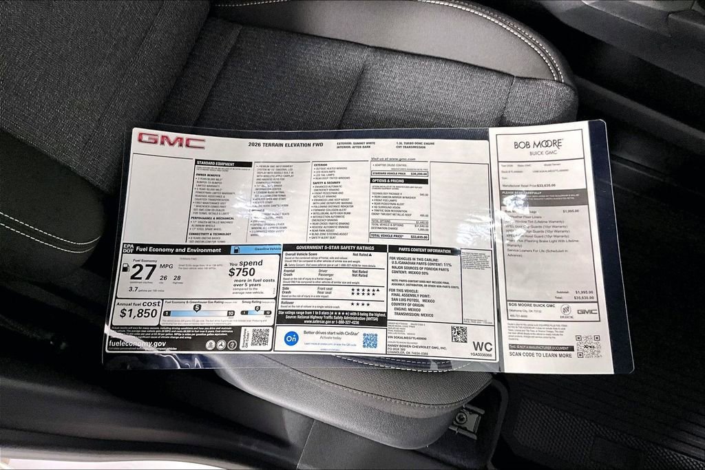 2026 GMC Terrain Elevation - Photo 14