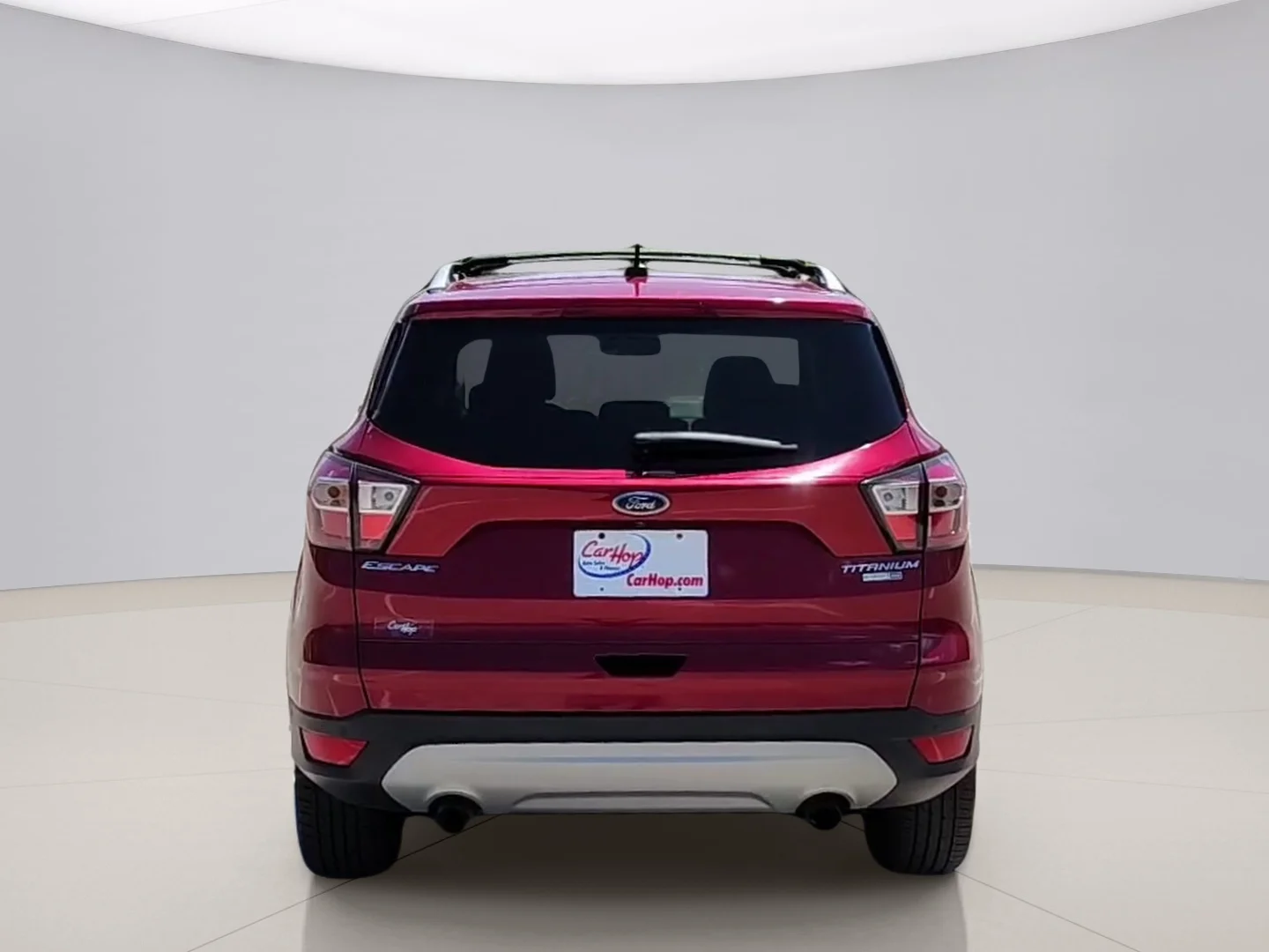 Used 2017 Red Ford TITANIUM image 4