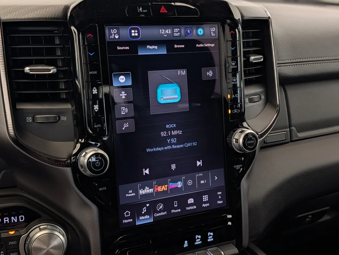 New 2026 Grey RAM Sport - - 3.0L Hurricane T-Turbo - Cloth/Vinyl Bucket Seats - Steel Standard Hood & More! image 22
