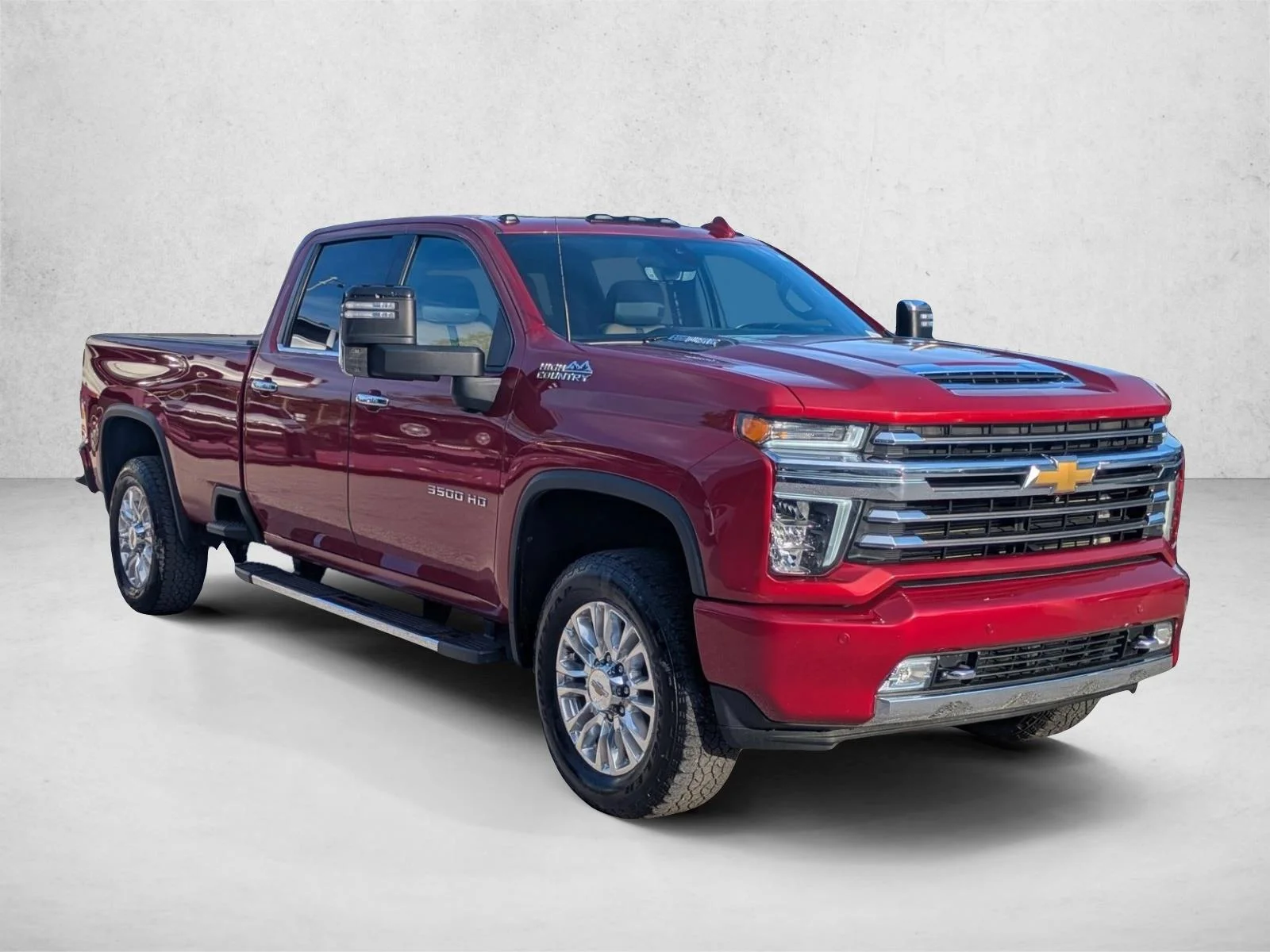 Used 2022 Cherry Red Tintcoat Chevrolet High Country image 3