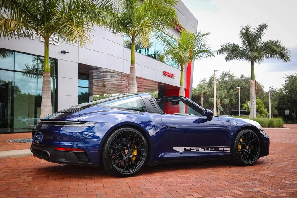 Used 2024 Gentian Blue Metallic Porsche Targa 4 GTS image 29