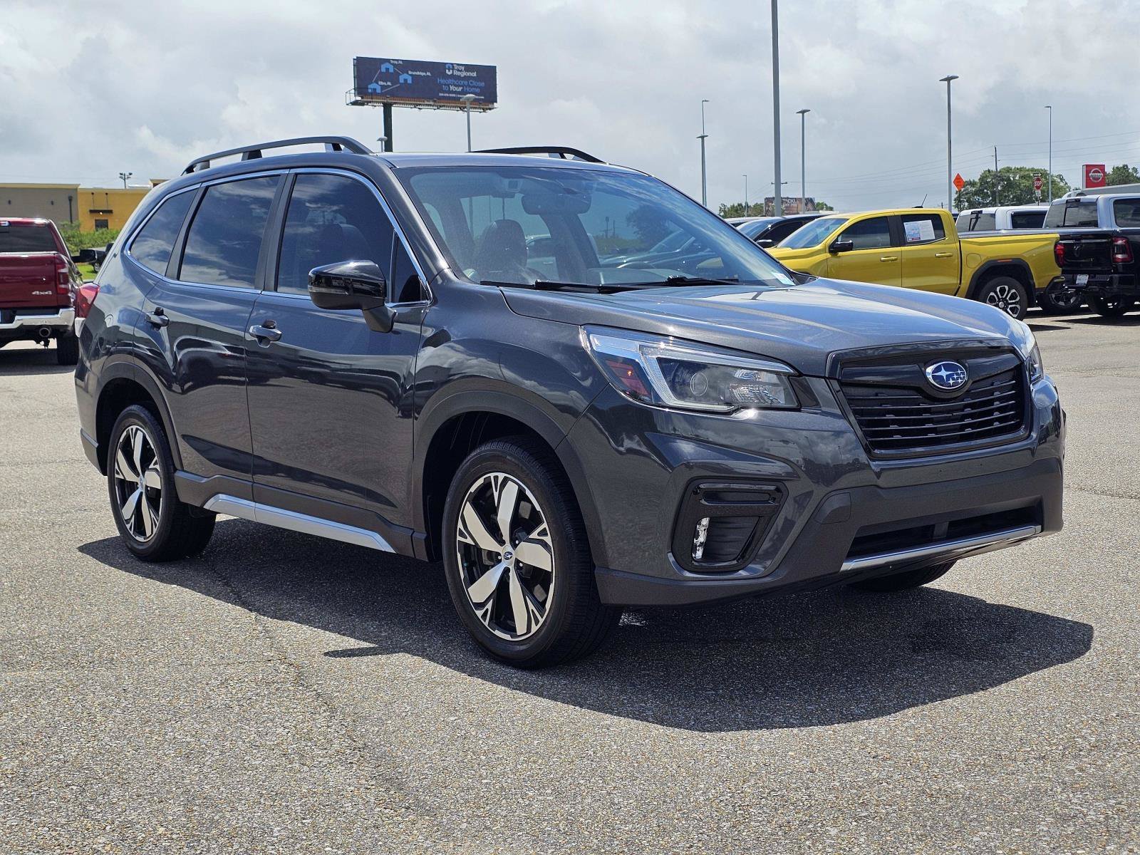 Used 2021 Magnetite Gray Metallic Subaru Touring image 5