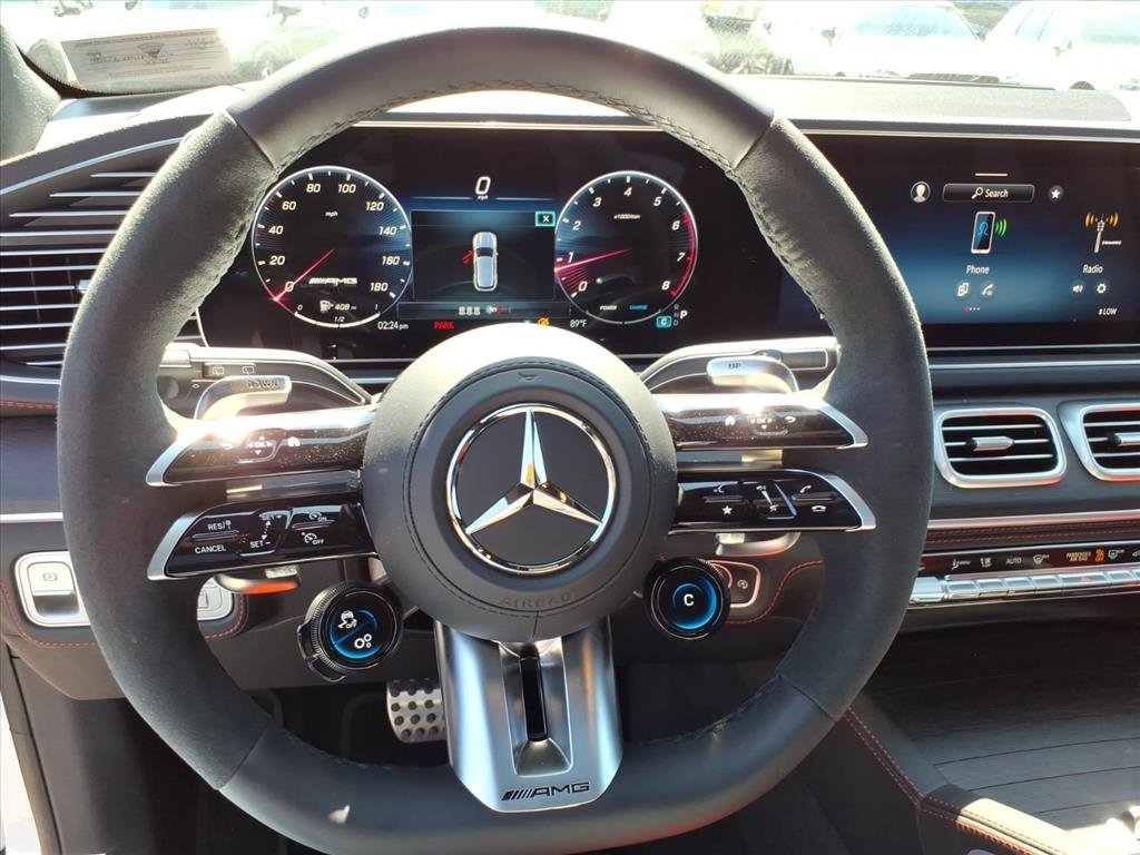 Used 2025 MANUFAKTUR Moonlight White Metallic Mercedes-Benz AMG® GLE 53 image 13
