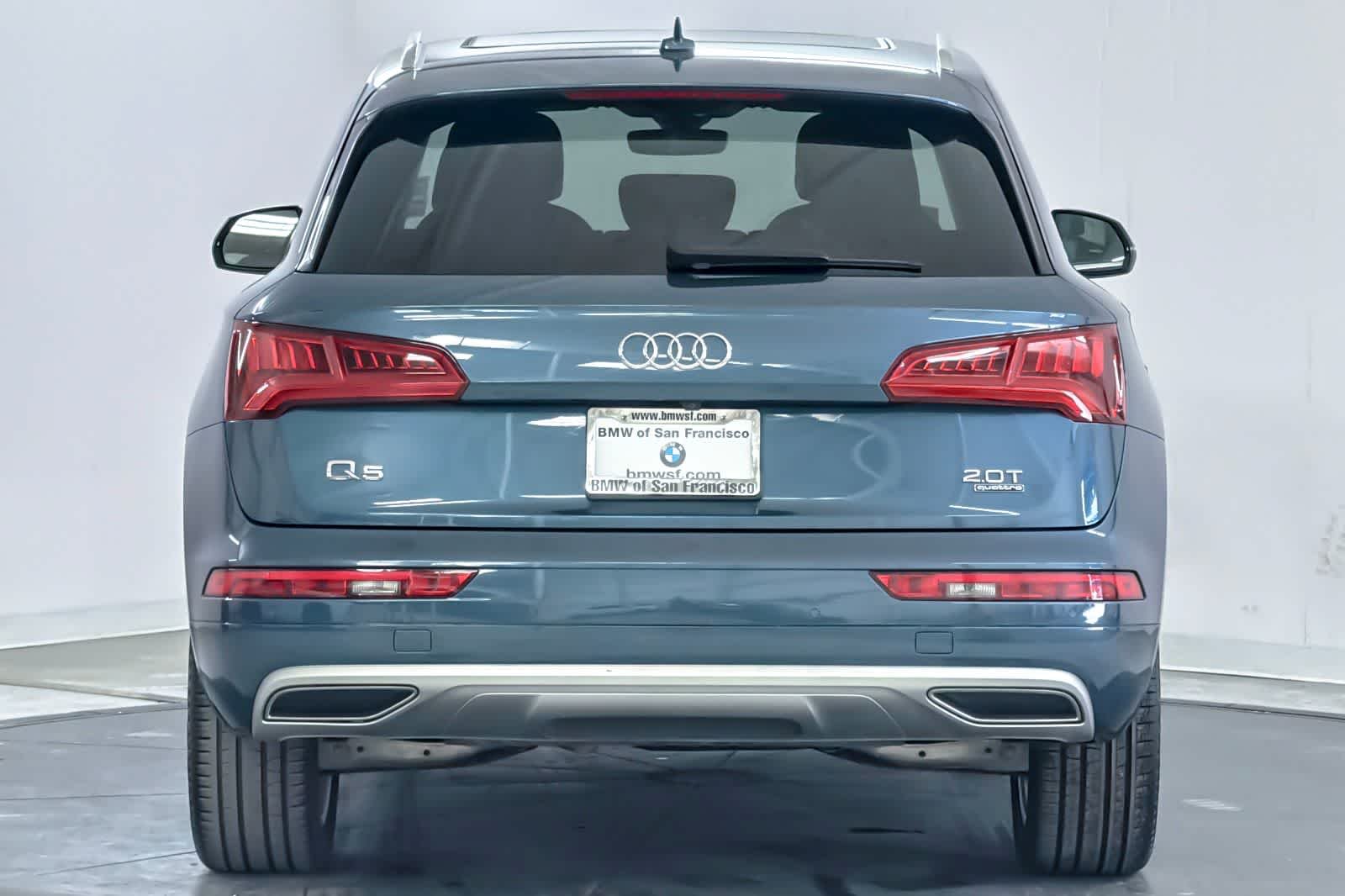 Used 2018 Blue Audi Tech Prestige image 7