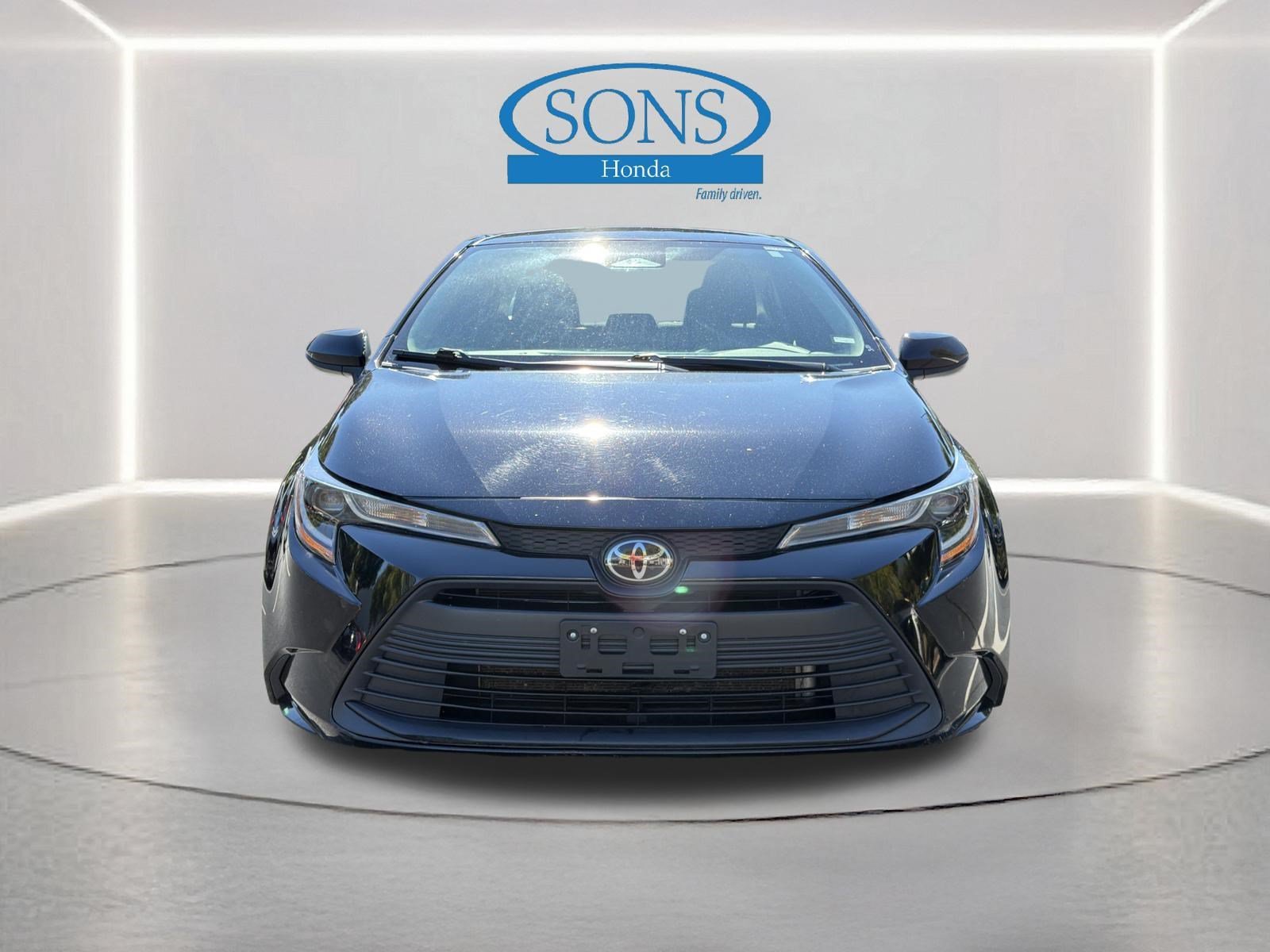 Used 2024 Midnight Black Metallic Toyota LE image 26