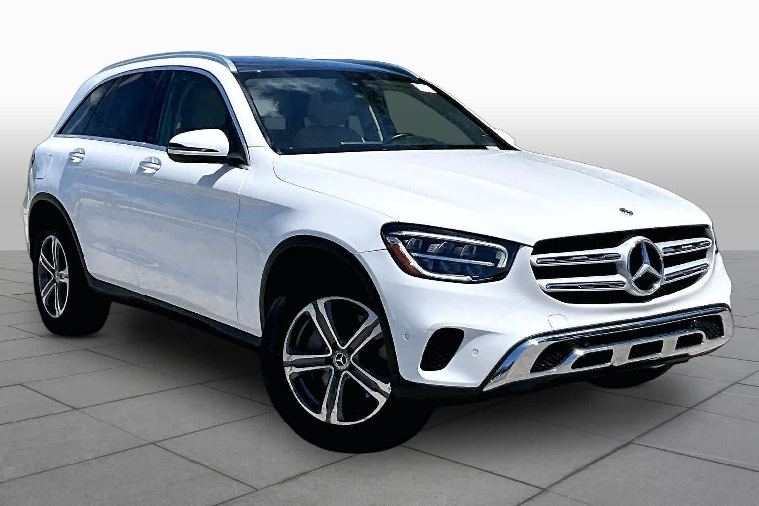 Used 2021 Polar White Mercedes-Benz GLC 300 image 3