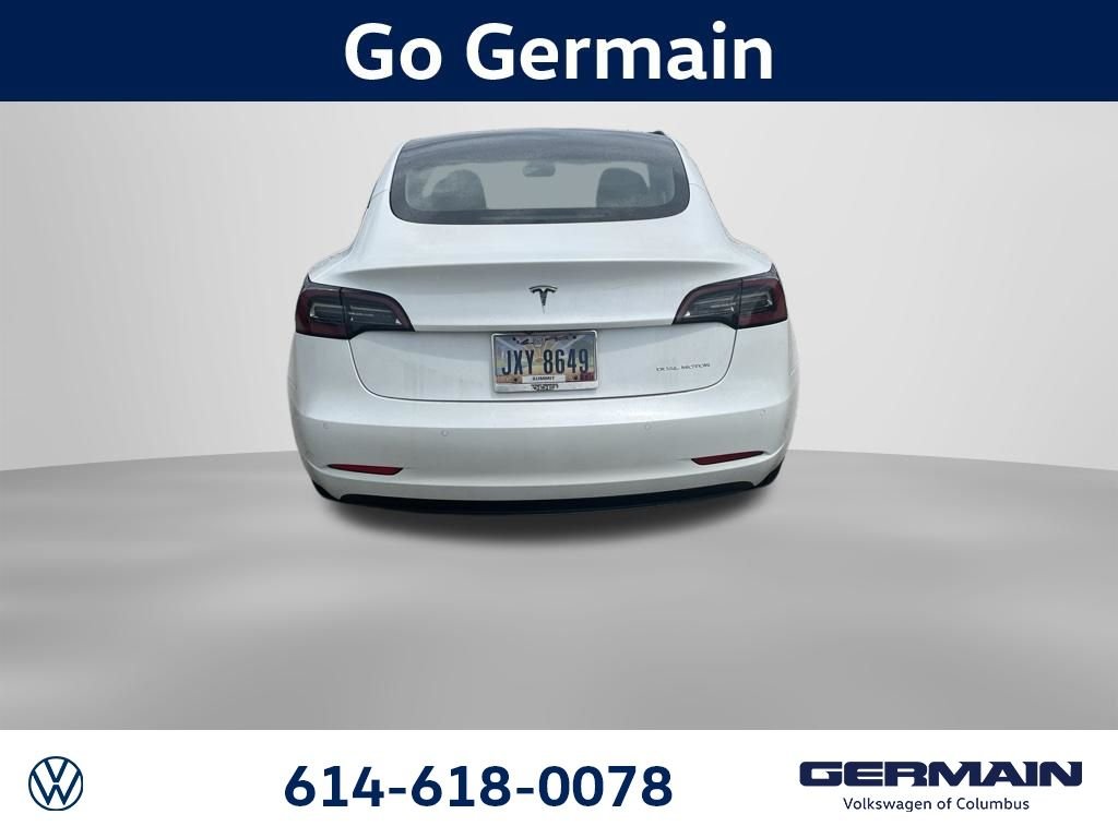 Used 2021 Pearl White Multi-Coat Tesla Long Range image 5