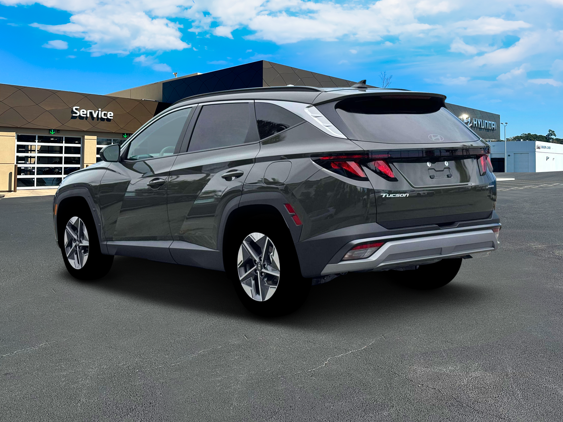 New 2026 Green Hyundai SEL AWD image 5