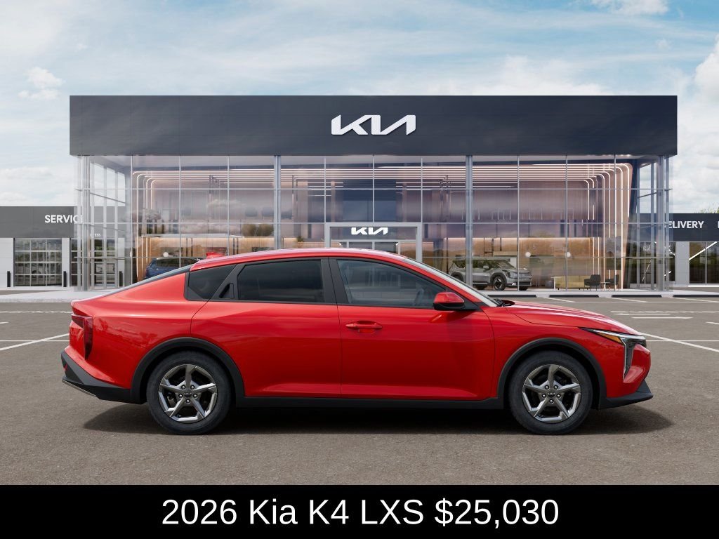 New 2026 Currant Red Kia LXS image 8