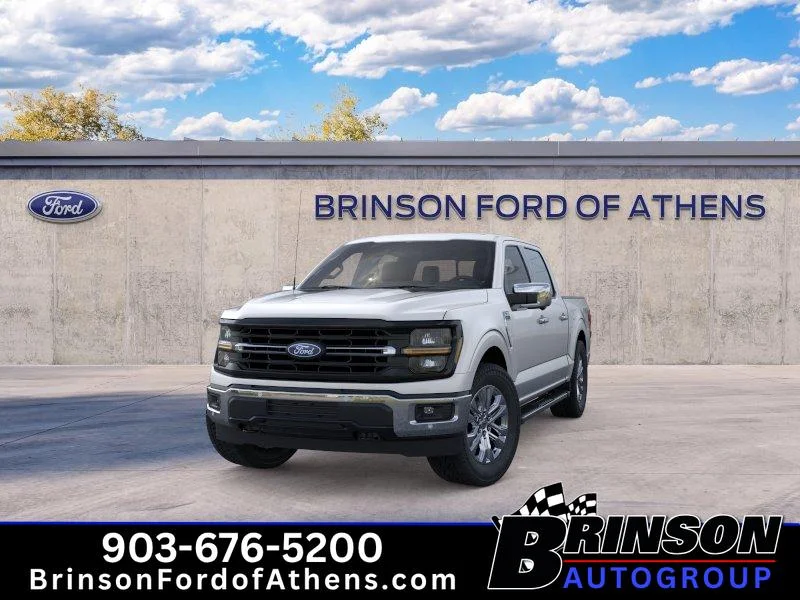 New 2026 Iconic Silver Metallic Ford XLT image 2