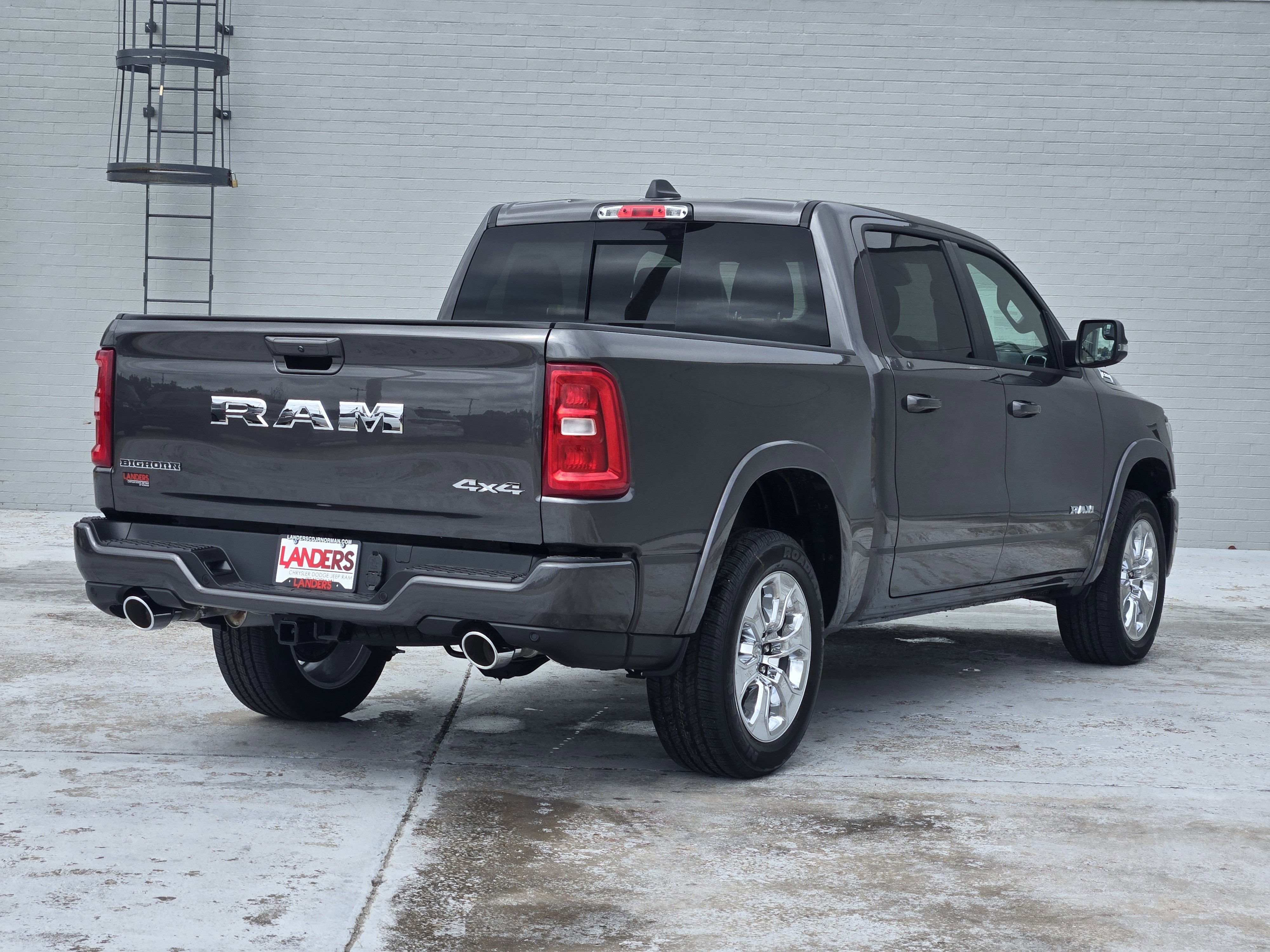 New 2026 Granite Crystal Metallic Clear-Coat Exterior Paint RAM Big Horn image 4