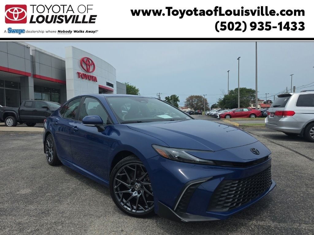 Used 2025 Blue Toyota SE image 1