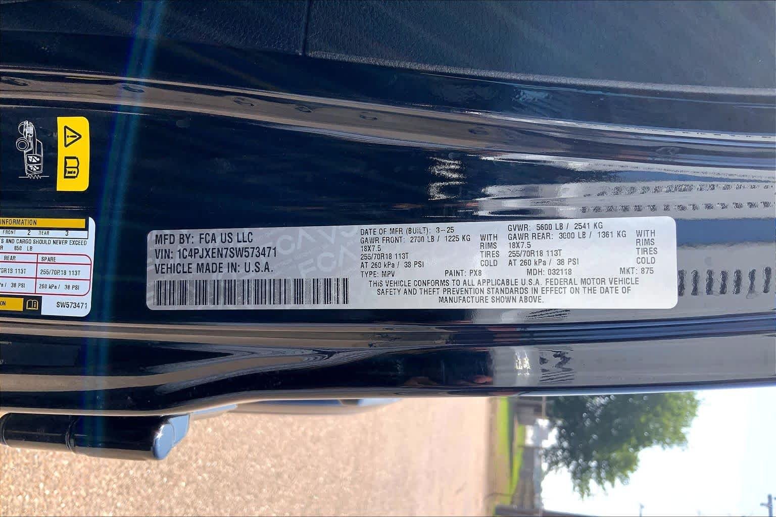 Used 2025 Black Clearcoat Jeep Sahara image 37