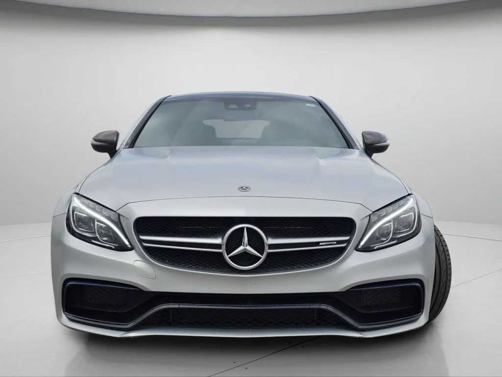 Used 2018 designo Iridium Silver Magno Mercedes-Benz C 63 S AMG® image 3