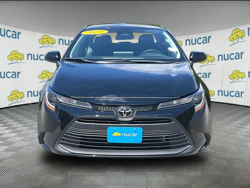 Used 2025 Black Toyota LE image 2