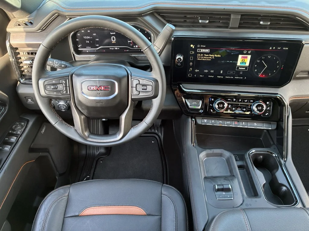 Used 2024 Summit White GMC AT4 image 3