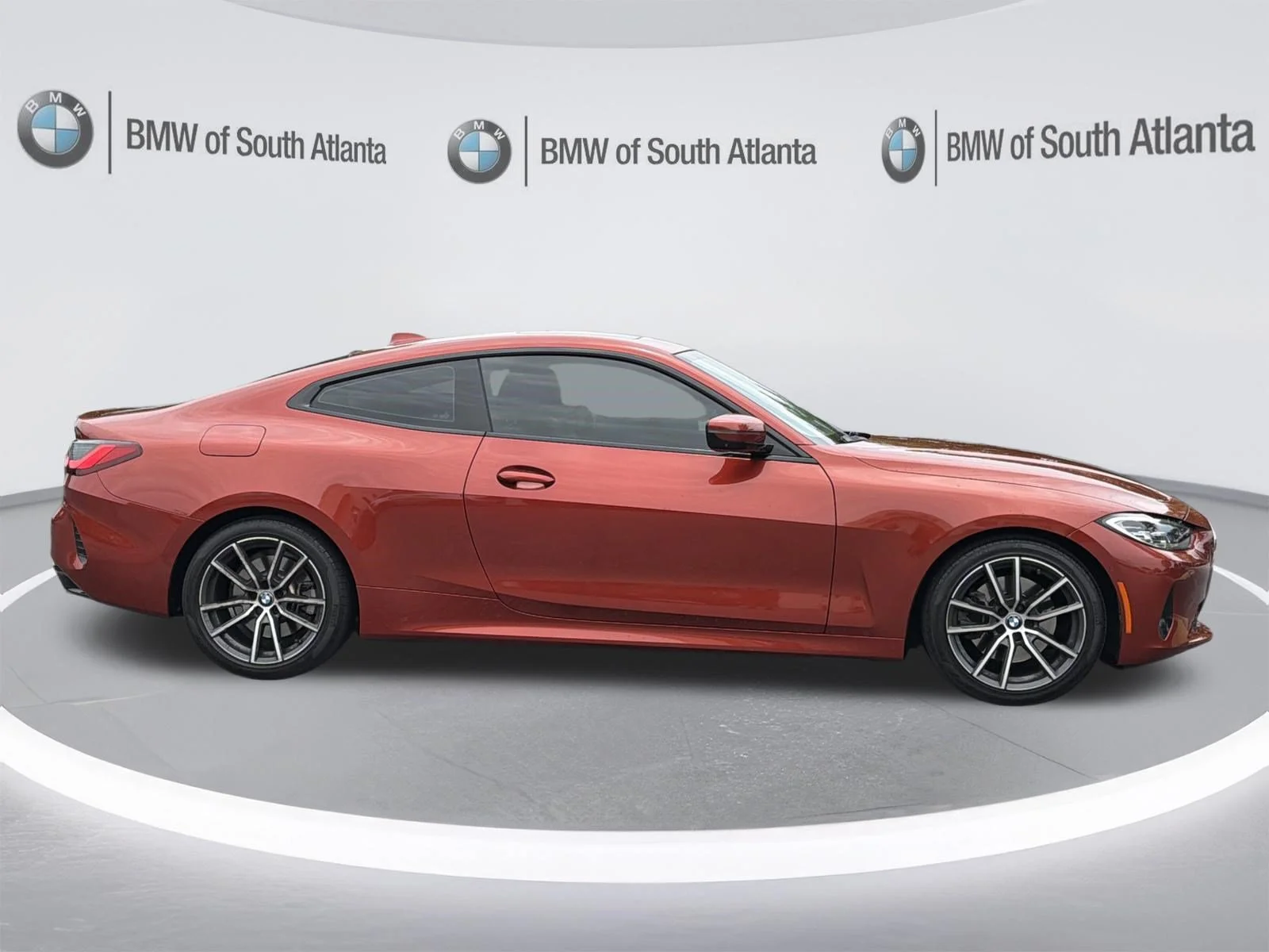 Used 2021 Sunset Orange Metallic BMW 430i image 25