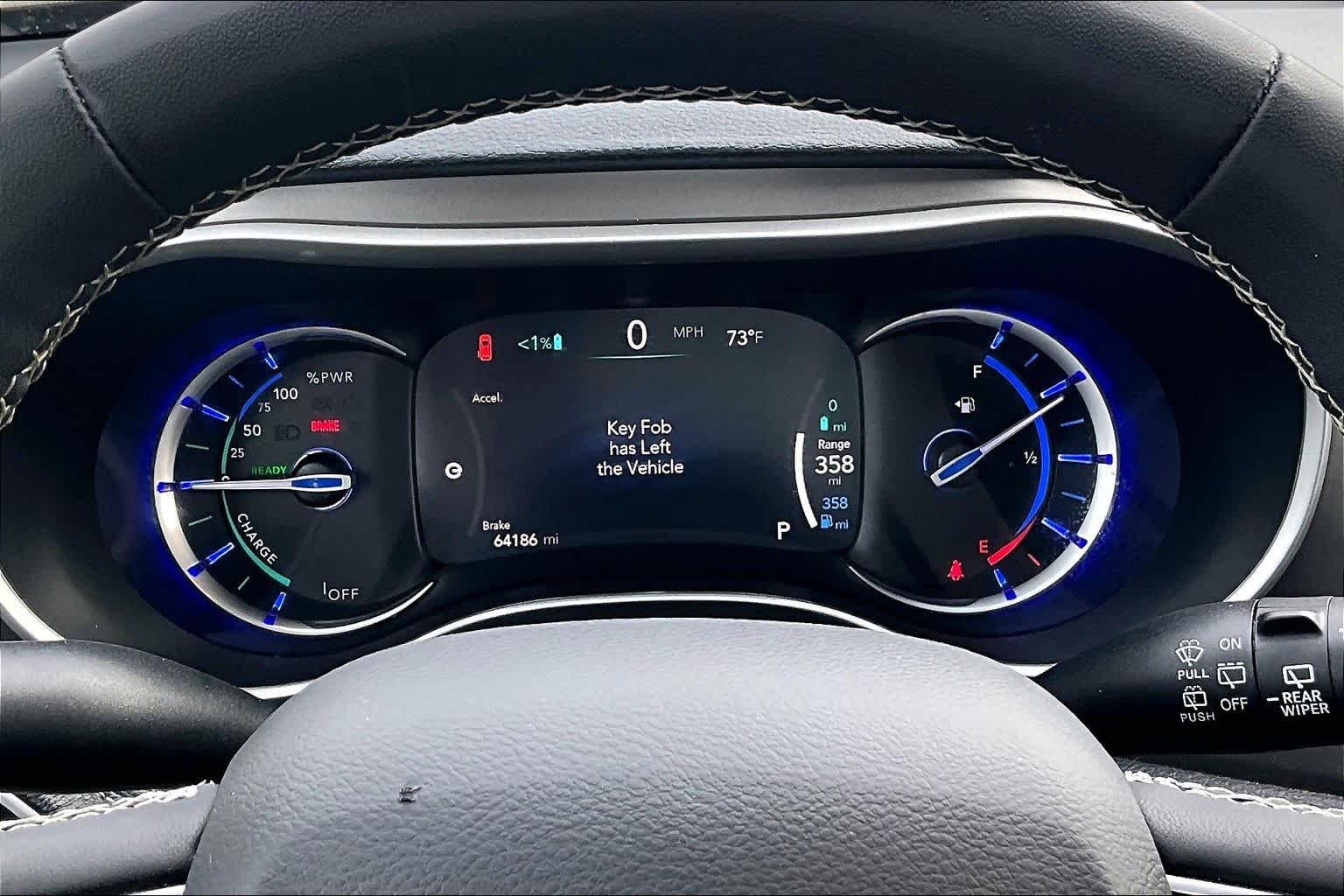 Used 2024 Brilliant Black Crystal Pearlcoat Chrysler Hybrid Select image 26