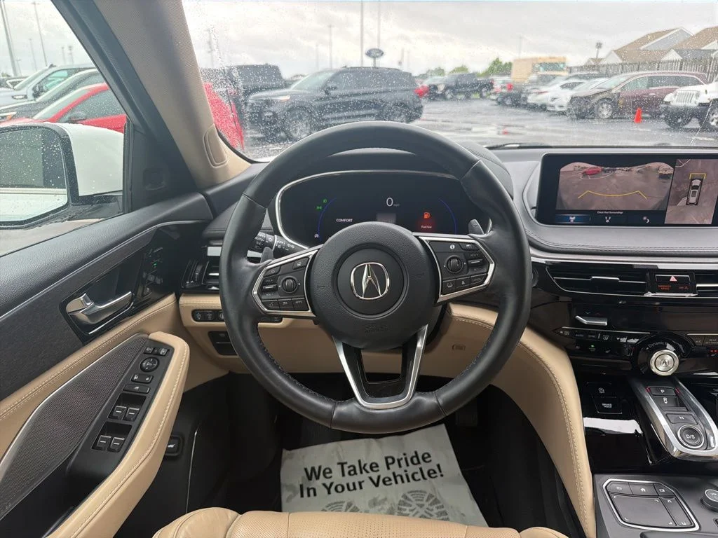 Certified Used 2022 Platinum White Pearl Acura Advance image 15