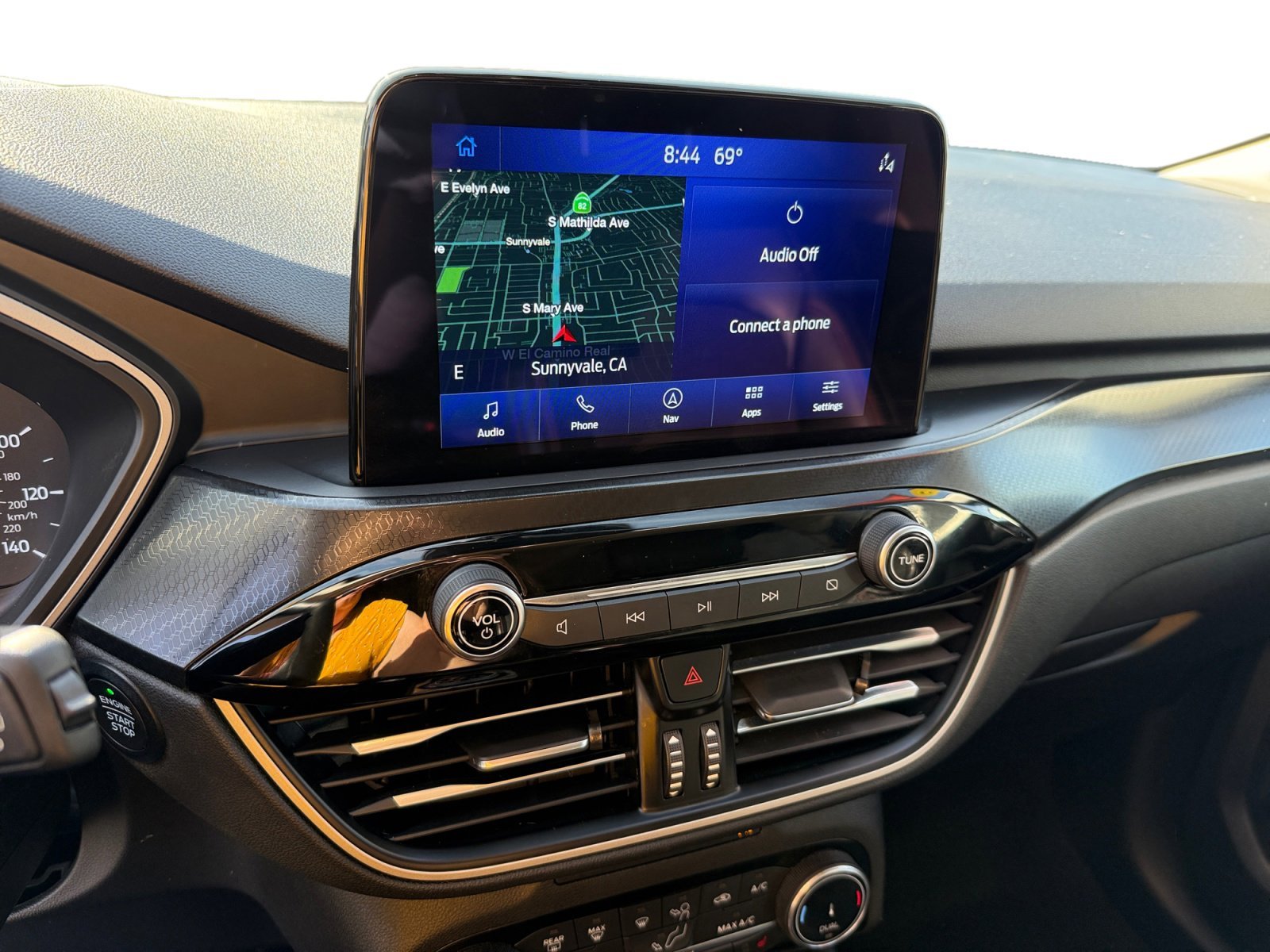 Used 2022 Gray Metallic FORD SEL image 12