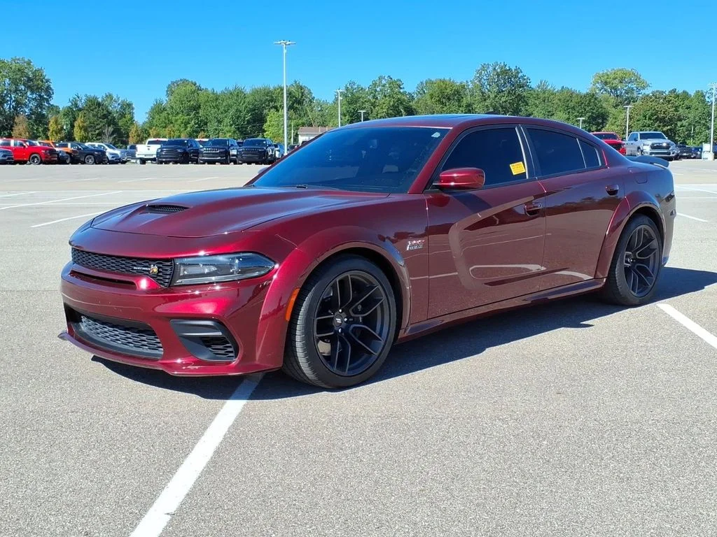 Used 2020 Red Dodge R/T Scat Pack Widebody image 1