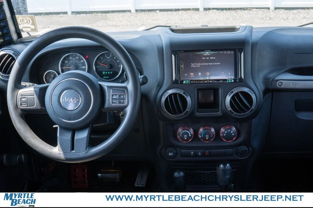 Used 2015 Black Clearcoat Jeep Unlimited Sport image 15
