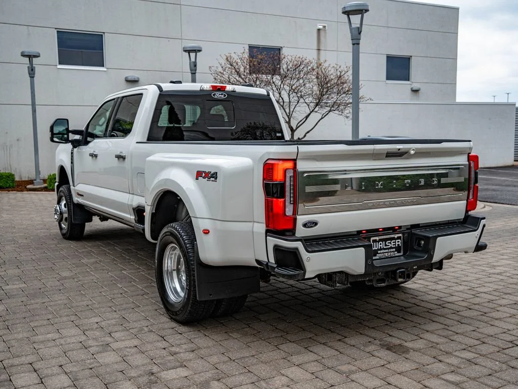 Used 2024 Star White Metallic Tri-Coat Ford Limited image 7