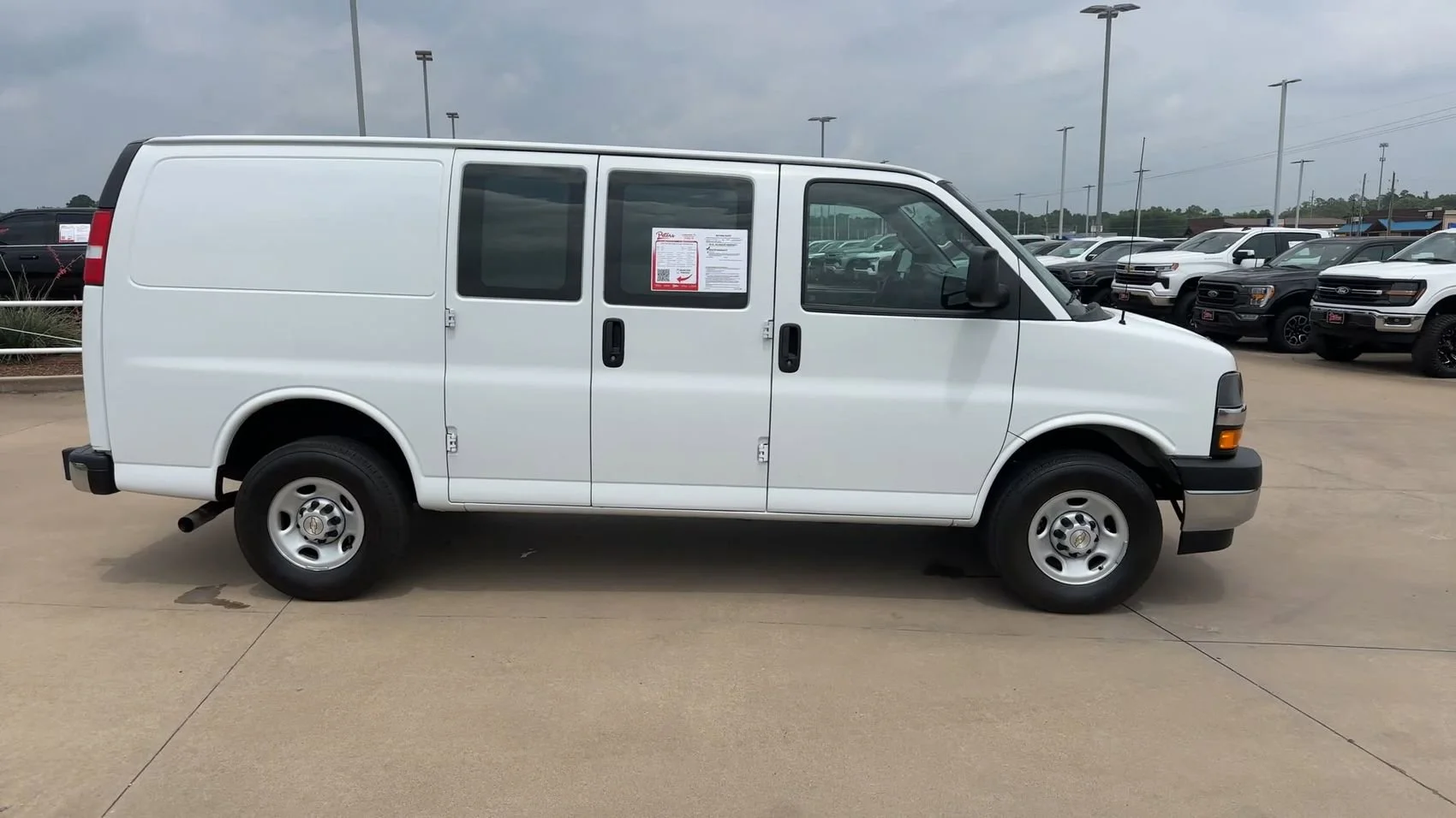 Used 2024 Summit White Chevrolet Work Van image 2