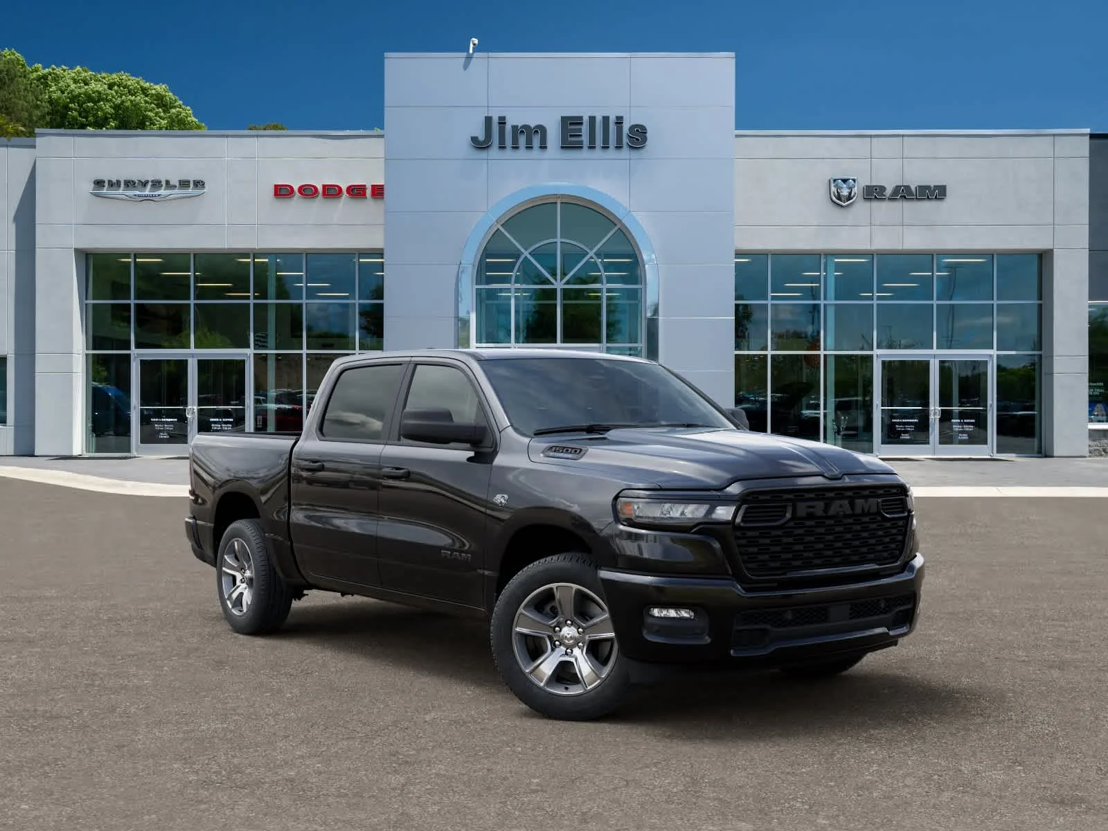New 2026 Diamond Black Crystal Pearlcoat Ram Express image 5