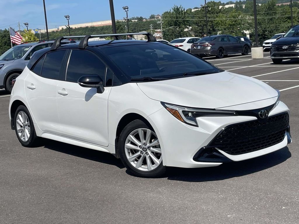 Used 2024 Beige Toyota SE image 1