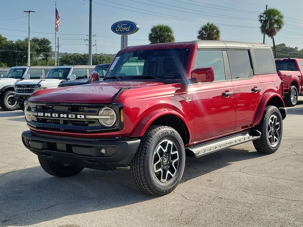 New 2026 Ruby Red Metallic Tinted Clearcoat Ford Outer Banks® image 2