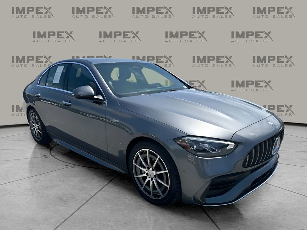 Used 2024 Gray Mercedes-Benz C 43 AMG® image 4