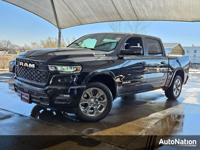 New 2026 Ram 1500 Lone Star Four Wheel Drive Crew Cab Pickup