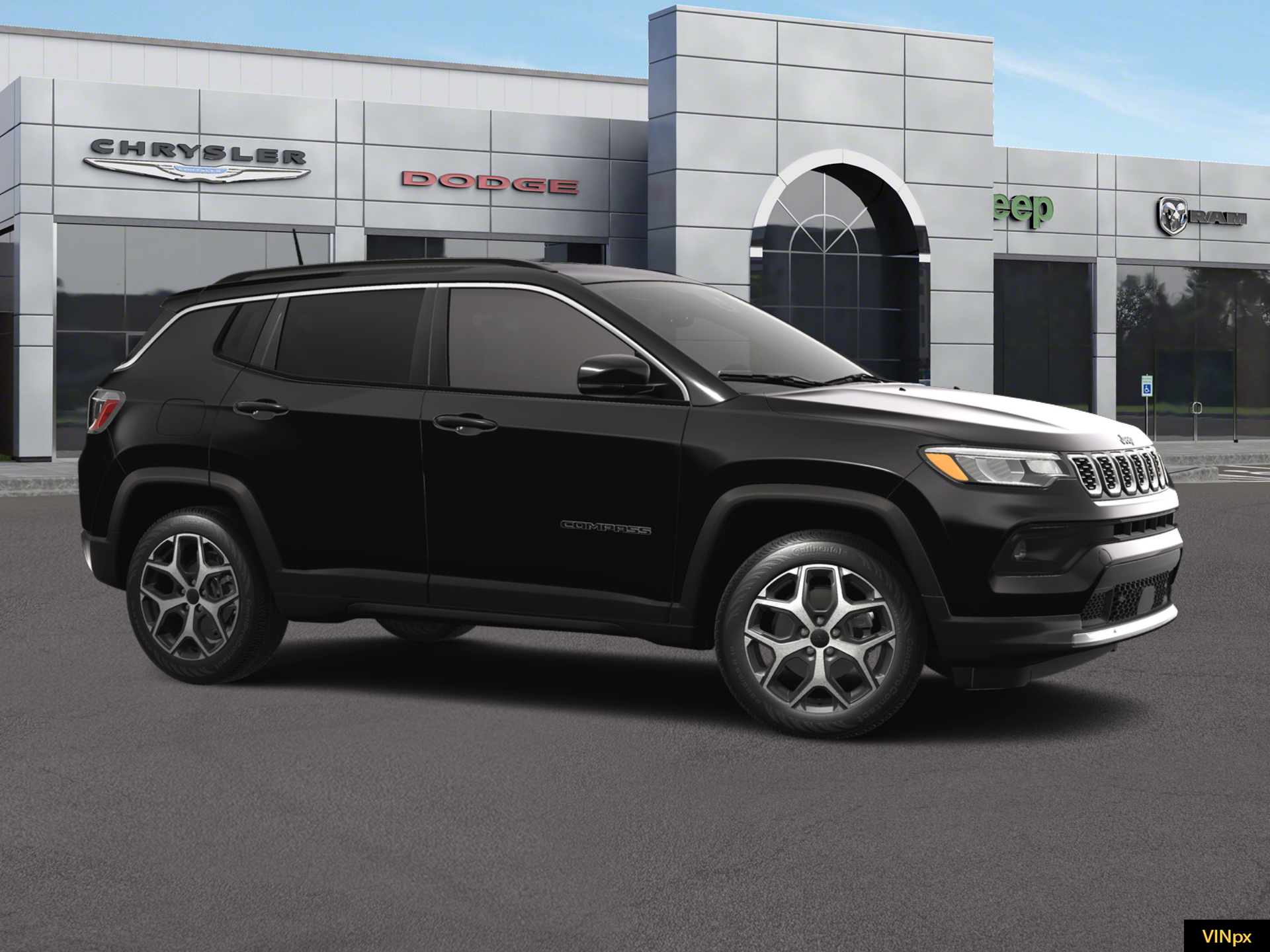 New 2026 Diamond Black Crystal Pearlcoat Jeep Limited image 10