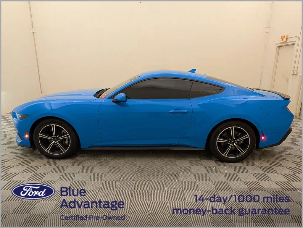 Certified Used 2025 Blue Ford EcoBoost image 9