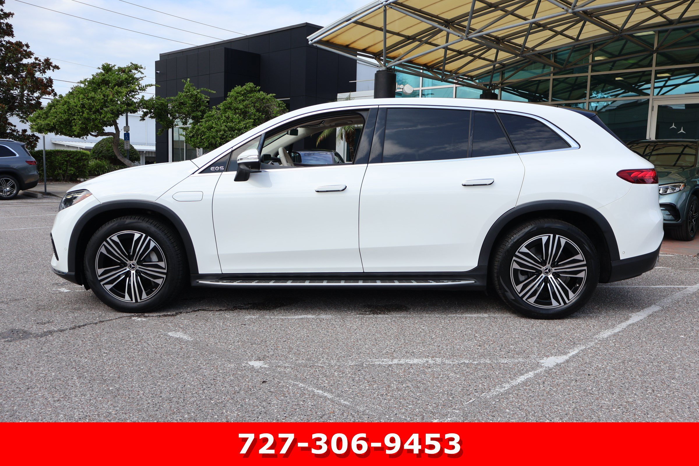 Certified Used 2023 Polar White Mercedes-Benz EQS 450+ image 6