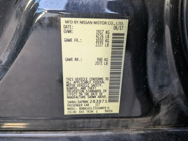 Certified Used 2017 Black Nissan 2.5 SV image 38