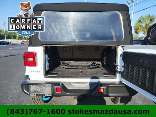 Used 2023 White Jeep Sahara 4xe image 19
