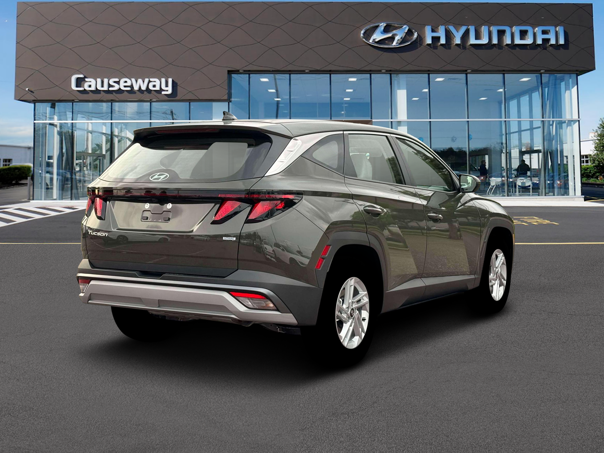 New 2026 Green Hyundai SE AWD image 7