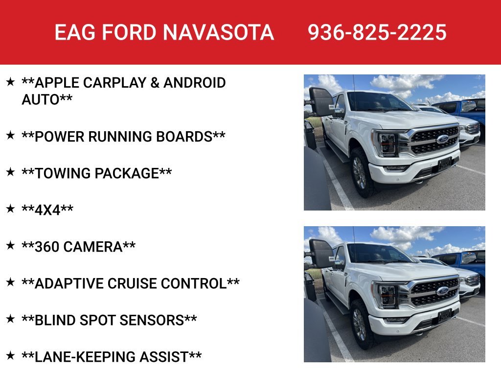 Used 2023 White Ford Platinum image 3