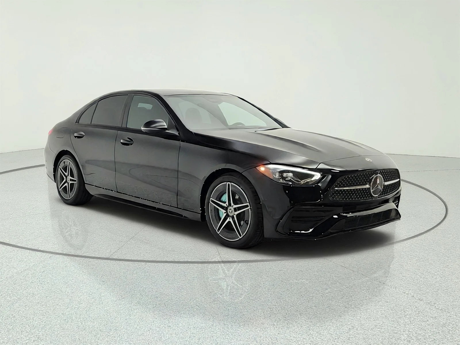 Used 2024 Black Mercedes-Benz C 300 4MATIC® Sedan image 3