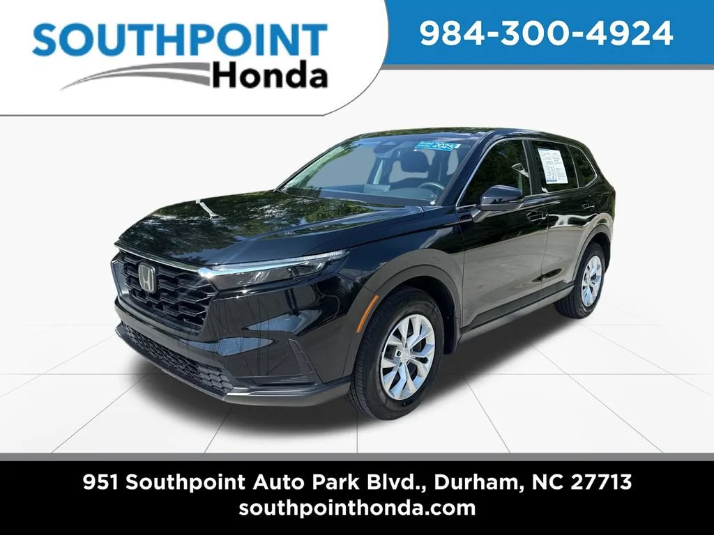 Certified Used 2025 Crystal Black Pearl Honda 1.5T AWD LX image 39