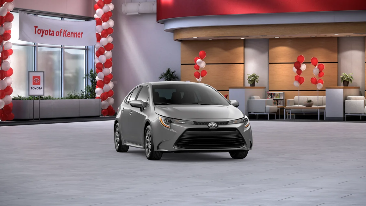 New 2026 Classic Silver Metallic Toyota LE image 16