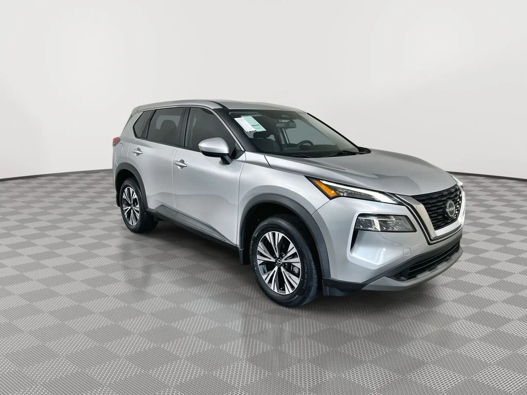 Certified Used 2023 Silver Nissan SV image 2