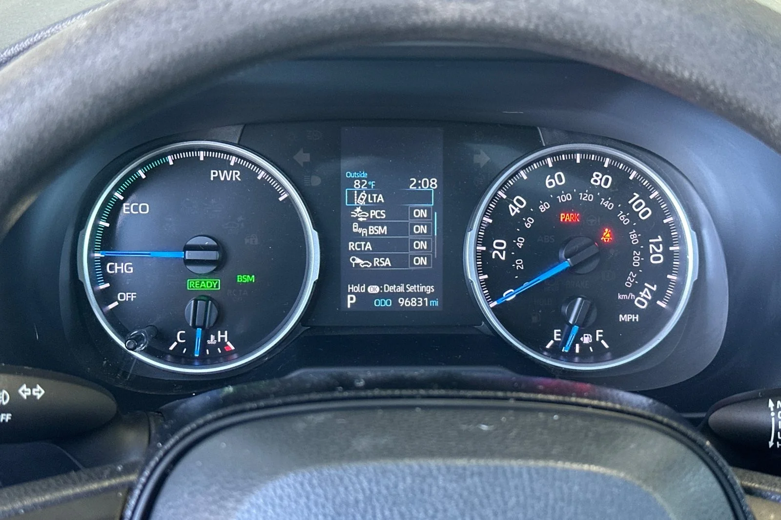 Certified Used 2021 GRAY METALLIC Toyota Hybrid XLE image 23