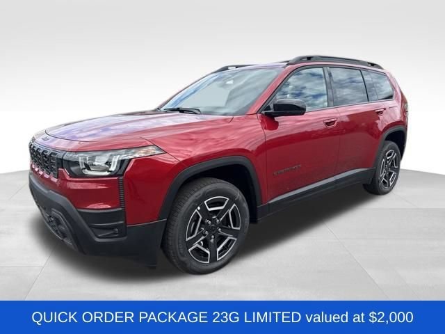 New 2026 Red Hot Pearl-Coat Exterior Paint Jeep Limited image 3
