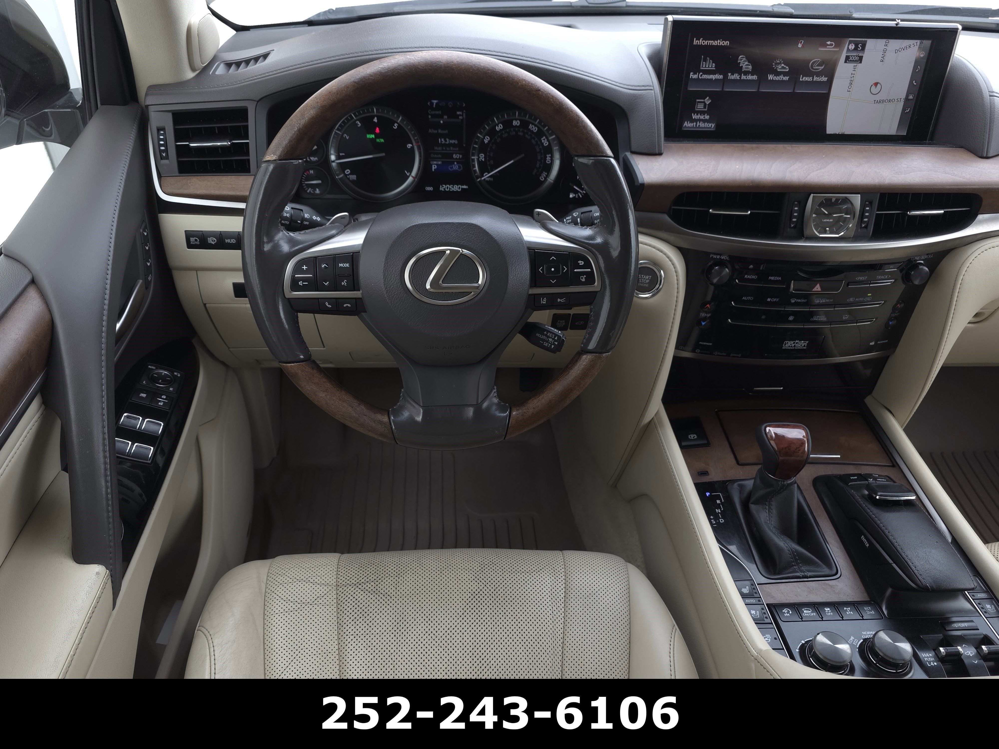 Used 2016 Starfire Pearl Lexus 570 image 14